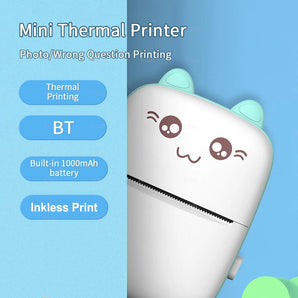Mini Thermal Printer: Wireless Photo Label Memo Printing - High Resolution & Versatile Functionality.  computerlum.com   
