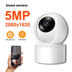 5MP IP WiFi Camera: Smart Human Tracking Surveillance System