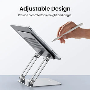 Adjustable Aluminum Tablet Stand: Universal Holder for iPad & Phone  computerlum.com   