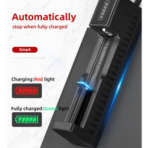 18650 Battery Charger: Fast Dual Slot Charging Solution  computerlum.com   
