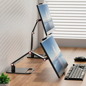 16" Expandable Monitor Stand: Elevate Workspace with Vertical Expansion  computerlum.com   