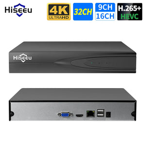 Hiseeu CCTV NVR Surveillance System: 4K IP Network Video Recorder Kit  computerlum.com 8CH CHINA 1T