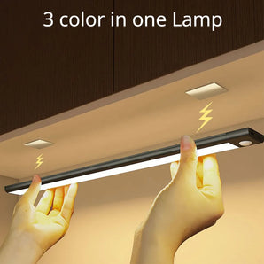 Motion Sensor LED Night Light: Wireless Rechargeable Lamp  computerlum.com   