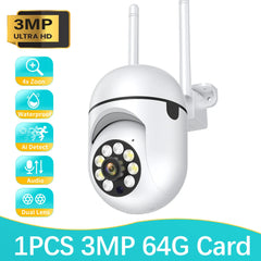 Outdoor Wifi Camera: Enhanced Surveillance with Full Color Night Vision