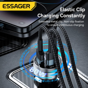 Essager Car Charger: Fast Charging Solution for iPhone and More  computerlum.com   