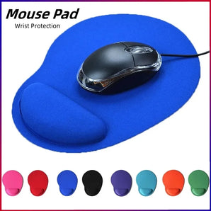 Ergonomic Gel Wrist Support Mousepad - Enhanced Comfort & Precision  computerlum.com   