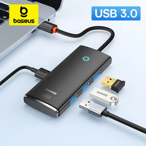 Baseus USB Hub Adapter: Enhanced Connectivity for Multiple Devices  computerlum.com   