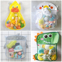 Duck Frog Toy Storage Bag: Fun Organizer for Baby Shower Toys