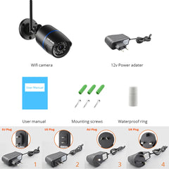 Outdoor Security Camera: Clear Surveillance & Night Vision