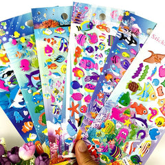 Creative Cartoon Anime Sticker Set: Fun & Educational Kids Stickers