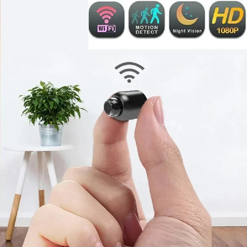 1080P HD Mini Camera WiFi Baby Monitor: Secure Indoor Safety Surveillance  computerlum.com   