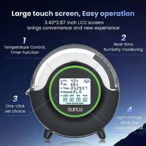 SUNLU S2 Filament Dryer: Precision Heating for Enhanced Prints  computerlum.com   