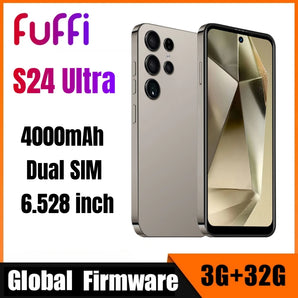 FUFFI-S24 Ultra,Smartphone Android,6.53 inch,32GB ROM 3GB RAM,Cell phone,2+8MP Camera,Dual SIM,Google play store,Mobile phones  ComputerLum.com   