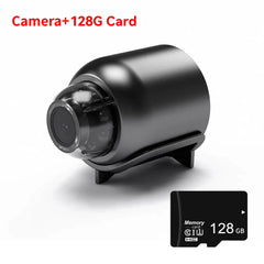 Mini HD WiFi Security Camera: Night Vision Baby Monitor Cam