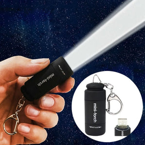 Stonego Mini USB Rechargeable LED Keychain Flashlight: Waterproof & Bright  computerlum.com   