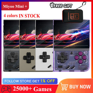 Miyoo Mini Plus Handheld Console: Retro Gaming Paradise & More  computerlum.com   