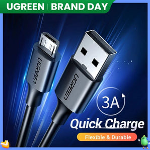 Ugreen Micro USB Cable: Fast Charging and Quick Data Transfer Solution  computerlum.com   