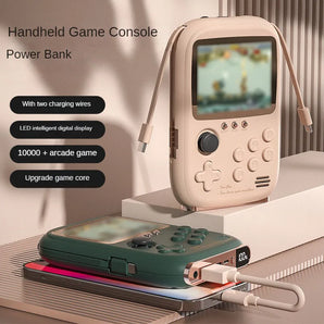 Retro Mini Gaming Hub: Portable Console & Power Bank  computerlum.com   