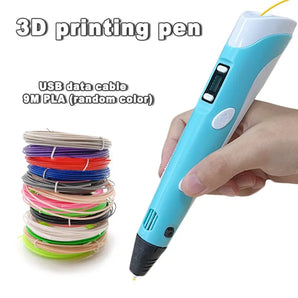 3D Art Pen for Kids: USB Rechargeable, Create Graffiti & Designs  computerlum.com   