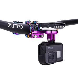 ZTTO Stem Mount: Camera & GPS Holder for Cyclists - Lightweight Aluminum Design  computerlum.com   