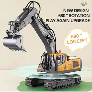 Ultimate RC Excavator Dumper: Remote Control Engineering Vehicle Toy  computerlum.com   