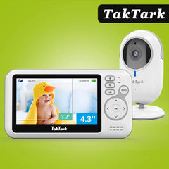 Video Baby Monitor: Enhanced Security, Night Vision & Two-Way Intercom