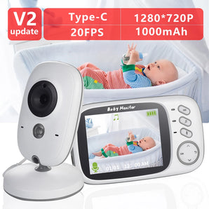 VB603 V2 Baby Monitor: Enhanced Night Vision & Two-Way Audio  computerlum.com   