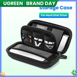 UGREEN Hard Drive Case: Shockproof Portable Storage Bag for Travelers  computerlum.com   