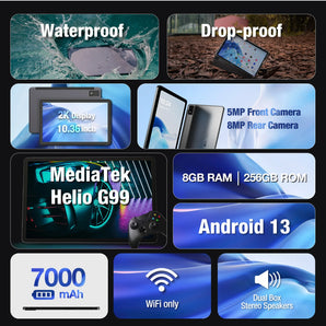 AGM PAD P1 Kids Tablet: High Storage, FHD+ Display & Waterproof  computerlum.com   