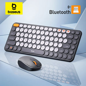 Baseus Wireless Keyboard and Mouse Combo: Effortless Connectivity Solution  computerlum.com   