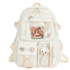 Cute Women Backpack: Stylish & Waterproof School Bag for Girls - TrendySEO
