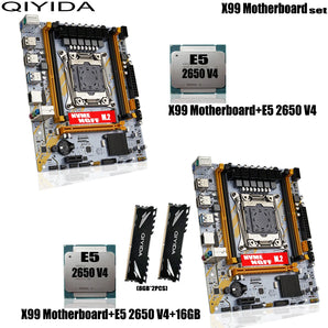 QIYIDA X99 Motherboard Combo: Enhanced Xeon CPU Performance  computerlum.com Motherboard+CPU  