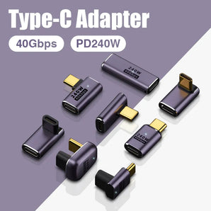 USB-C 240W High-Speed Charger for Macbook: 8K Video Adapter  computerlum.com   
