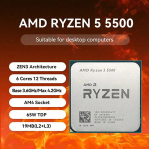 Ryzen 6-Core Processor: Ultimate Performance Boost for Desktops  computerlum.com Default Title  