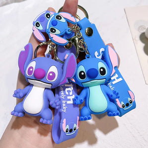 Stitch Pink Angel Keychain: Cute Disney Pendant Gift for Girls  computerlum.com   