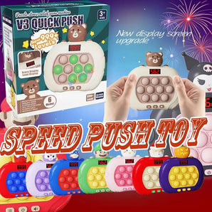 Pop Light Fidget Game: Stress-Relief Toy for Children and Adults  computerlum.com   