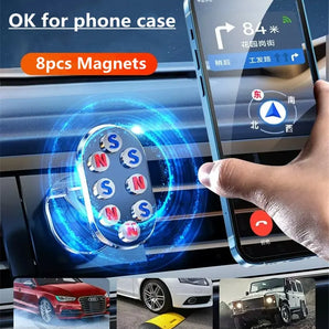 Secure Magnet Car Phone Holder: Universal Mount iPhone Samsung Xiaomi  computerlum.com   