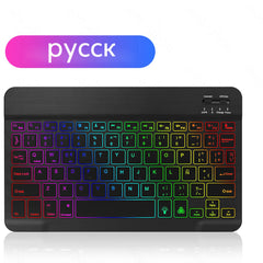 EMTRA Multilingual Backlit Keyboard Mouse: Portable Typing Power