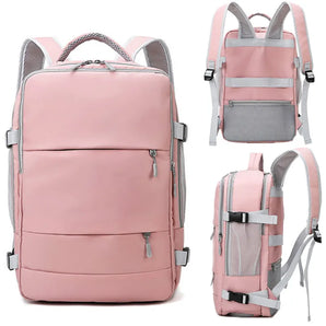 Travel Backpack for Women: Stylish Waterproof Bag with USB Charging  computerlum.com   