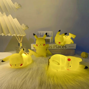 Pikachu Night Light: Cute LED Bedroom Lamp - Perfect Kids Gift  computerlum.com   