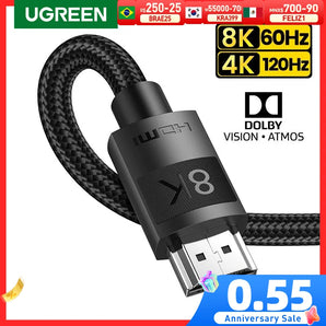 UGREEN HDMI-Compatible Cable: Elevate Your Home Theater with Ultra High-speed Cinematic Experience  computerlum.com   
