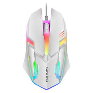 SKYLION F1 Gaming Mouse: Colorful Lighting, Opto-electronic Precision  computerlum.com   