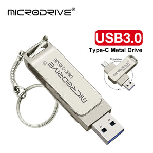 TYPE C USB Flash Drive 2 IN 1 Stick 128GB 256GB 512GB Memory Disk: Fast Data Transfer  computerlum.com   