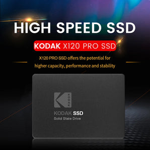 KODAK X120 SATA SSD: Blazing Fast Read & Write Speeds, High Capacity, Advanced Tech  computerlum.com   
