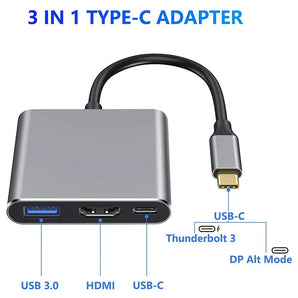 Type-C USB Hub Docking Station: Fast Charger & HDMI Connectivity  computerlum.com   