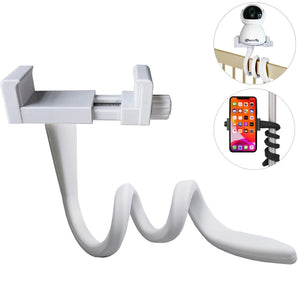 FlexiGuard Baby Camera Mount: Secure Baby Monitoring Stand  computerlum.com White Color  