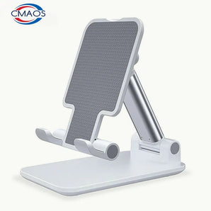 CMAOS Metal Tablet Stand: Adjustable Foldable Holder - Hands-Free Viewing  computerlum.com   