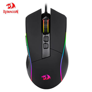 REDRAGON Lonewolf RGB Gaming Mouse: Precision USB Gamer with Programmable Buttons  computerlum.com Default Title  