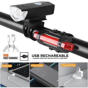 USB Bike Light Set: Enhanced Safety for Night Riding  computerlum.com   