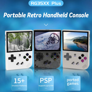 ANBERNIC RG35XX PLUS Retro Handheld Gaming Console: Classic Fun on the Go  computerlum.com   